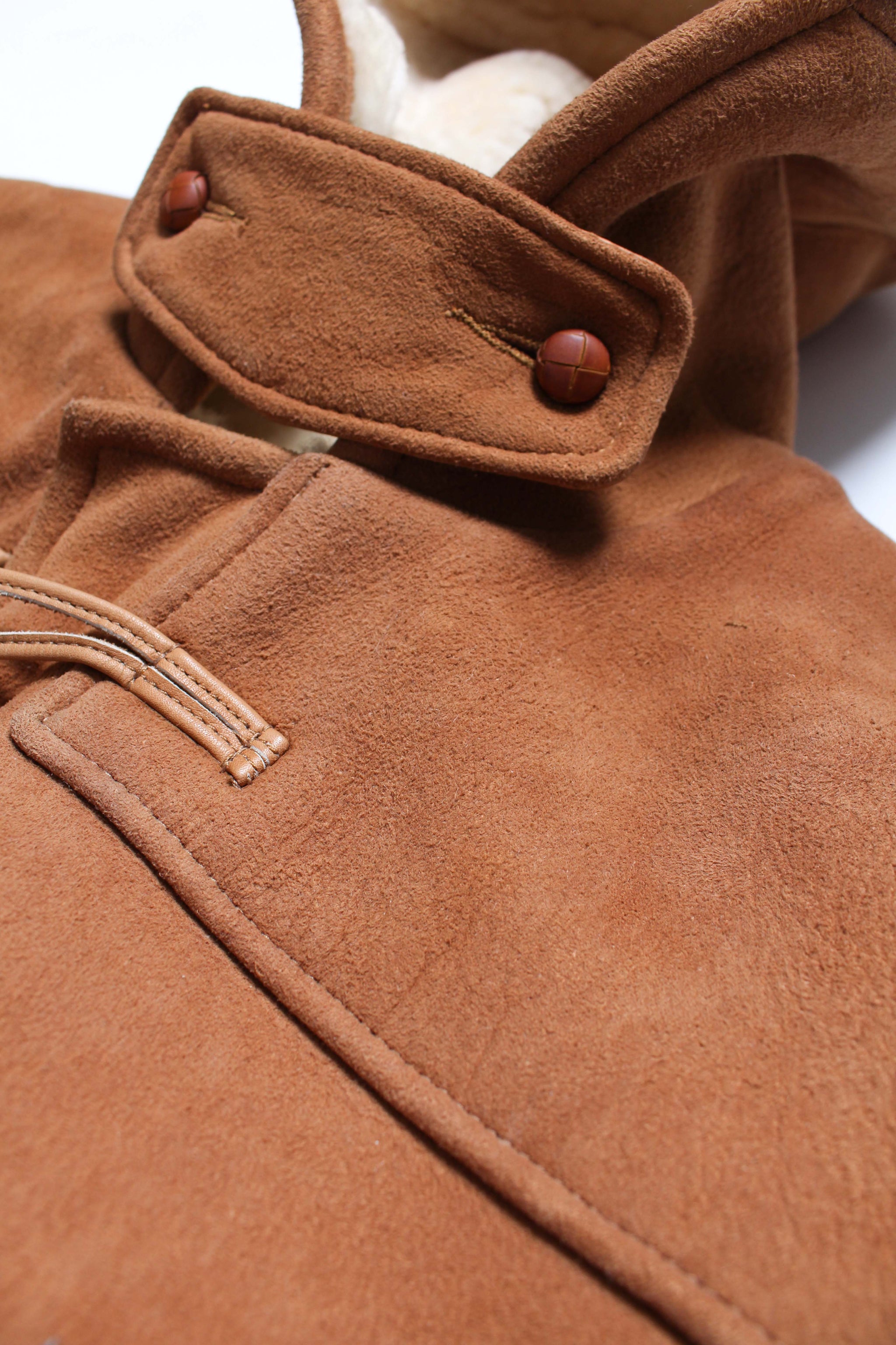GOLDEN BEAR MOUTON DUFFLE COAT USA 80s – C30 - BOW WOW