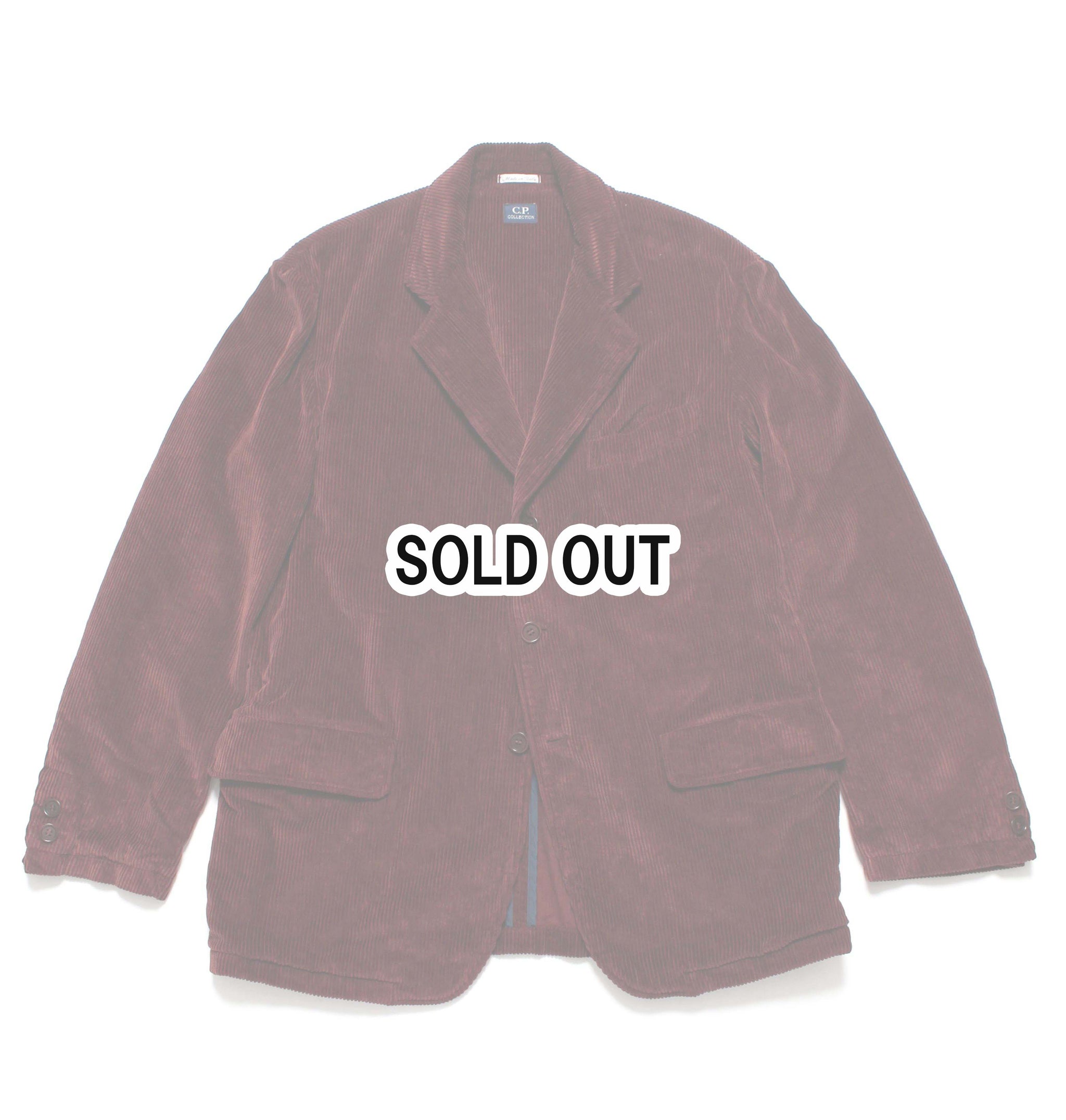 C.P.COMPANY DORDUROY TAILORED JKT 90s – C30 - BOW WOW, RECOGNIZE 