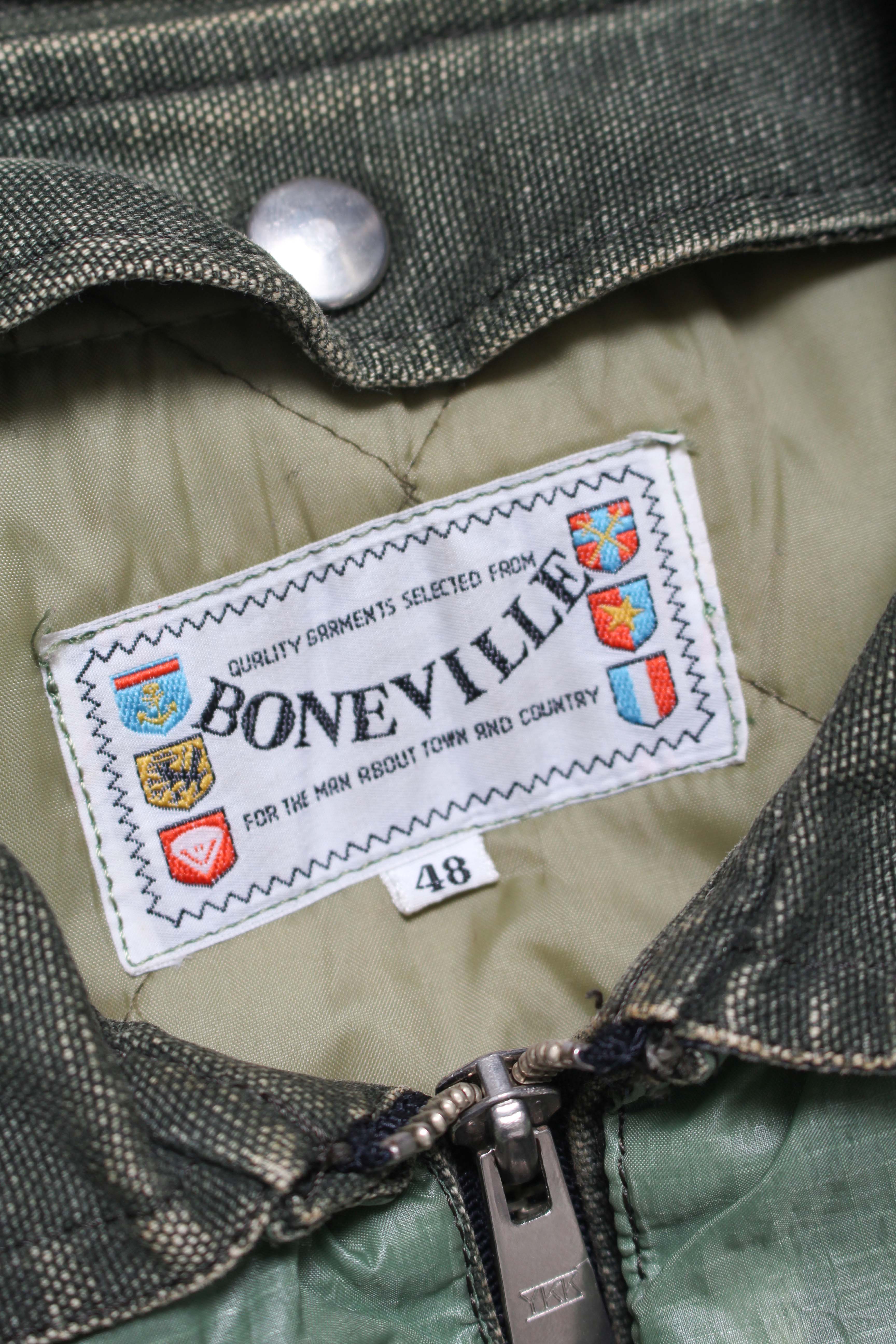 BONEVILLE FLIGHT JACKET 80s-early90s – C30 - BOW WOW, RECOGNIZE 