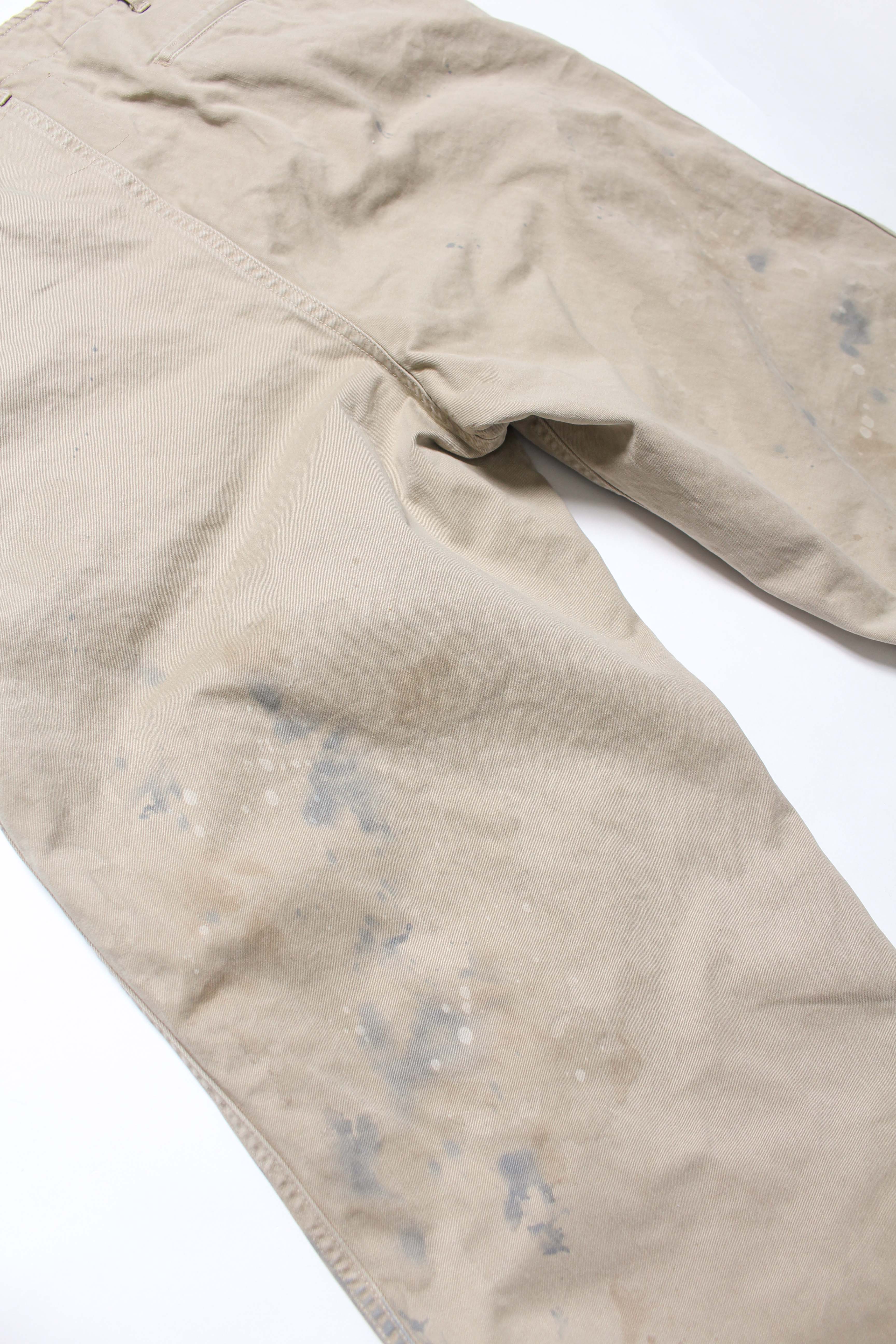 40s U.S.ARMY CHINO TROUSERS DUSTY – C30 - BOW WOW, RECOGNIZE