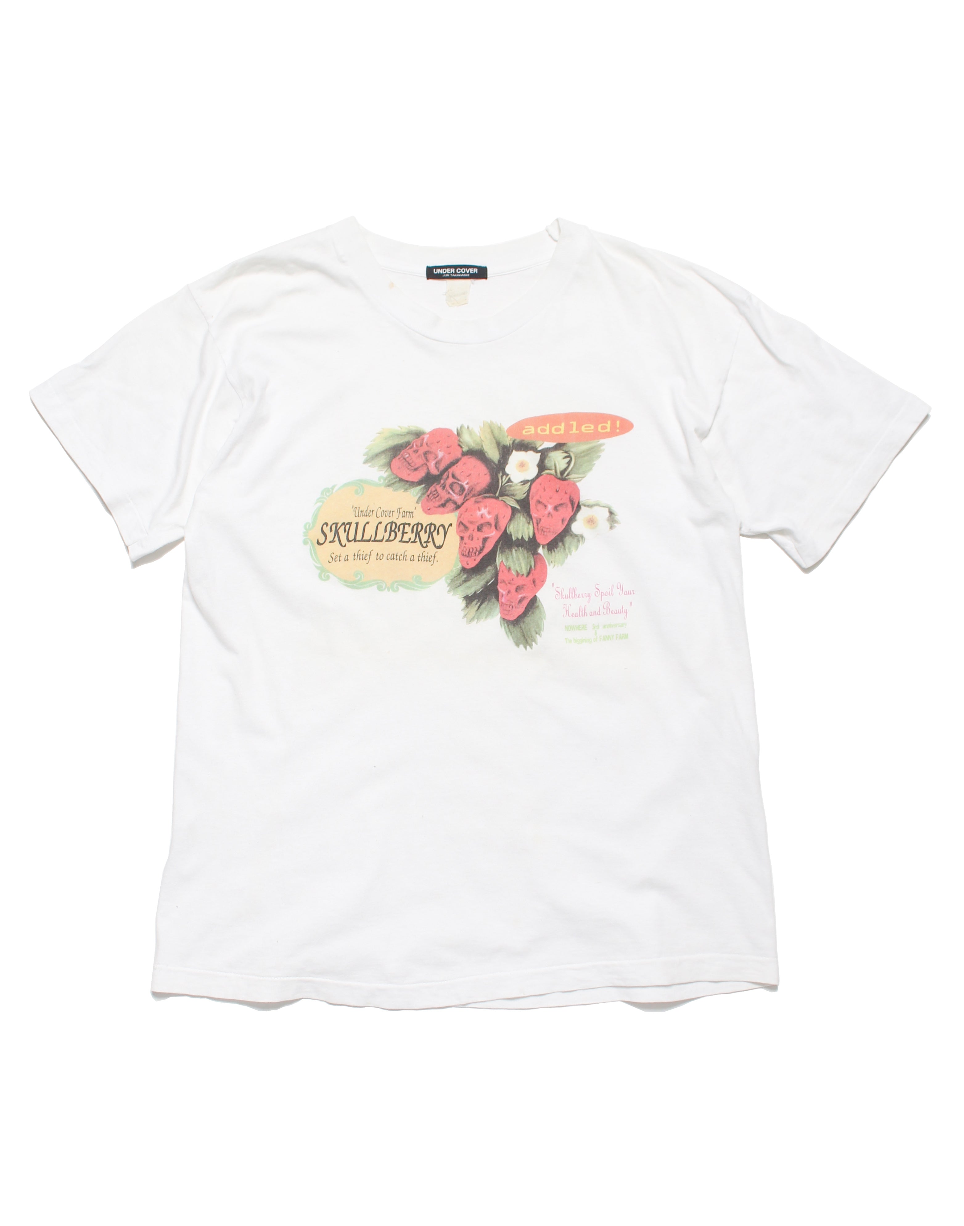 UNDER COVER NOWHERE 3 YEARS SKULLBERRY TEE '96 – C30 - BOW WOW ...