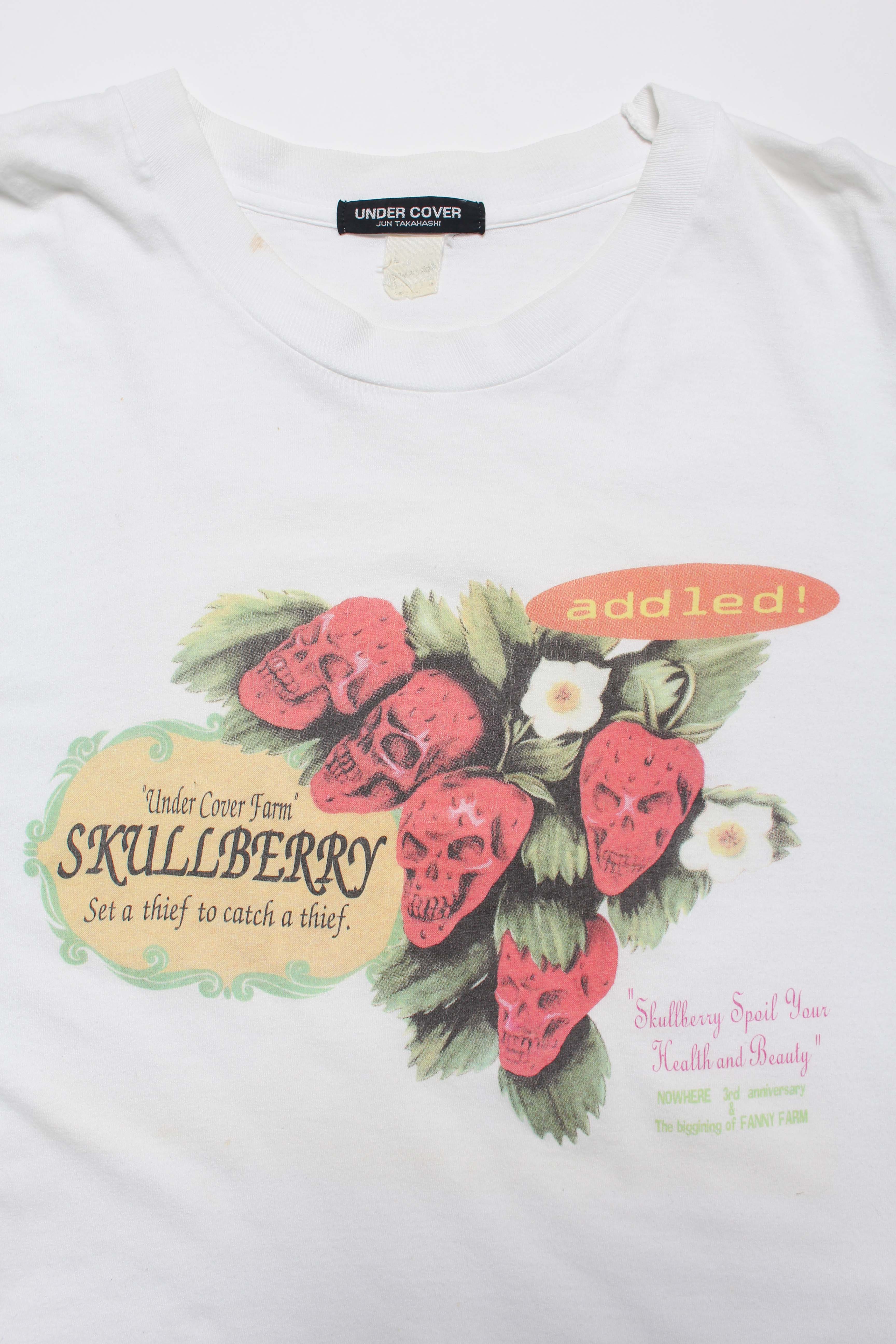 UNDER COVER NOWHERE 3 YEARS SKULLBERRY TEE '96 – C30 - BOW WOW ...