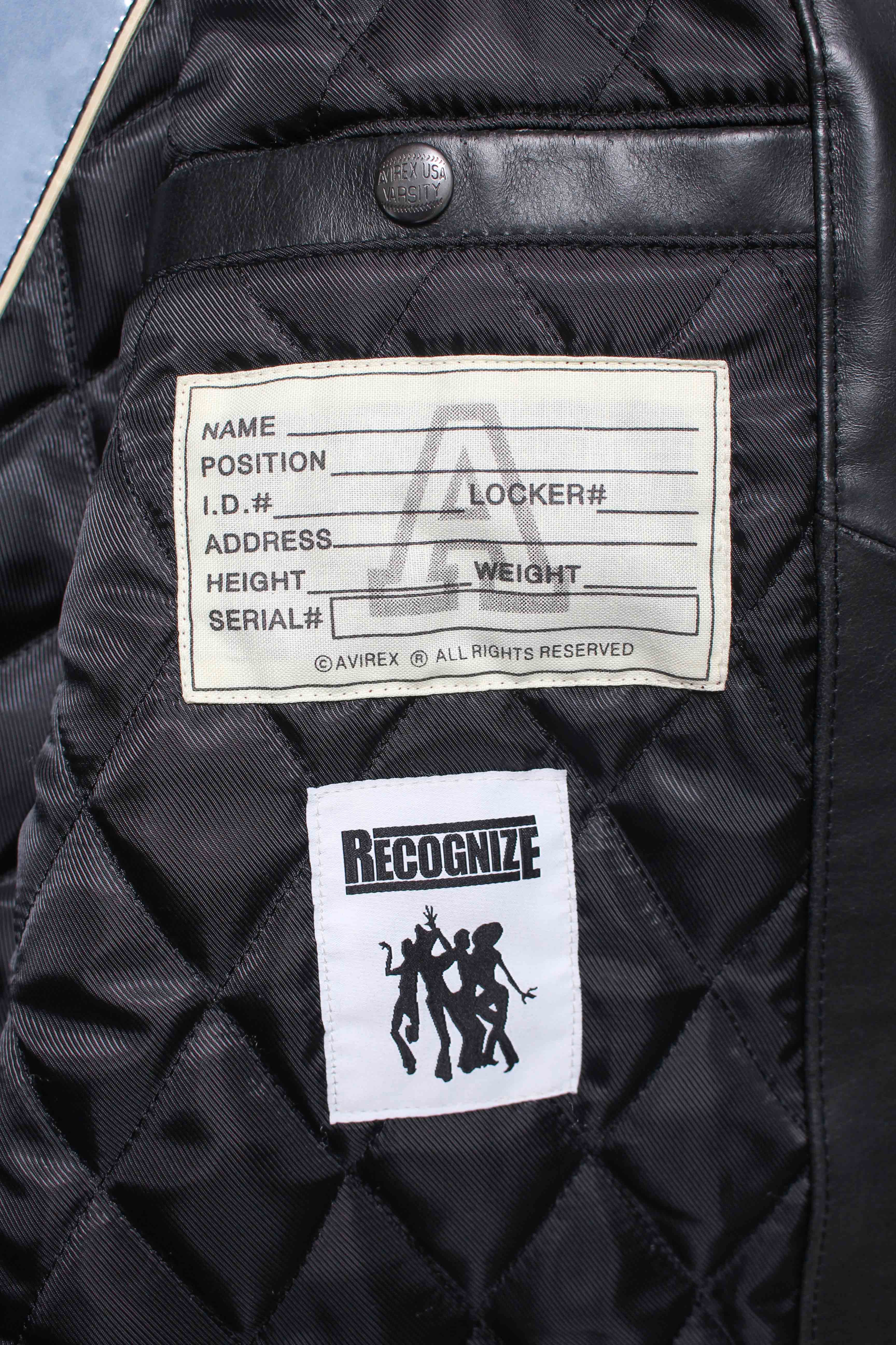 人気の AVIREX×RECOGNIZE GOALERS JACKET VARSITY | carren.jp